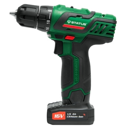 Autofiletanta Status NVCT16/2Li, 2 Acumulatori, 16V, 1.5 Ah, Verde