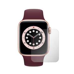 Set 4X Folie Protectie Ecran pentru Smartwatch Apple Watch Series 6 - 40mm, Invisible Skinz HD, Siliconica Ultra-Clear cu Acoperire Totala, Adeziva si Flexibila