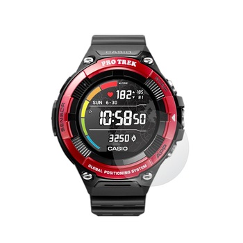 Set 2X Folie Protectie Ecran pentru Smartwatch Casio PRO TREK WSD-F21HR, Invisible Skinz UHD AutoRegeneranta, Siliconica Ultra-Clear cu Acoperire Totala, Adeziva si Flexibila Set 2X Folie Protectie Ecran pentru Smartwatch Casio PRO TREK WSD-F21HR, Invisible Skinz UHD AutoRegeneranta, Siliconica Ultra-Clear cu Acoperire Totala, Adeziva si Flexibila