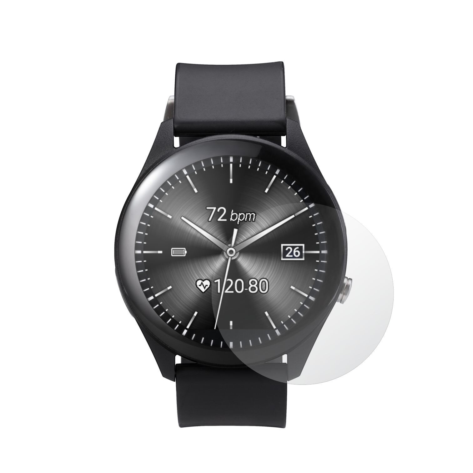 Set 4X Folie Protectie Ecran pentru Smartwatch ASUS VivoWatch SP, Invisible Skinz Matte, Siliconica Mata Anti-Amprenta, Anti-Reflex, Adeziva si Flexibila