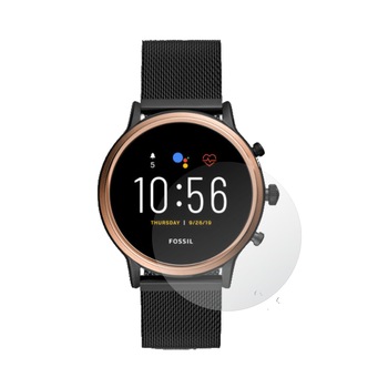 Set 4X Folie Protectie Ecran pentru Smartwatch Fossil Gen 5 Julianna HR, Invisible Skinz HD, Siliconica Ultra-Clear cu Acoperire Totala, Adeziva si Flexibila Set 4X Folie Protectie Ecran pentru Smartwatch Fossil Gen 5 Julianna HR, Invisible Skinz HD, Siliconica Ultra-Clear cu Acoperire Totala, Adeziva si Flexibila