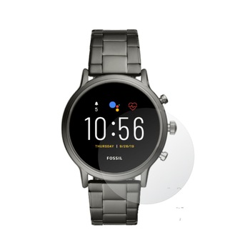 Set 2X Folie Protectie Ecran pentru Smartwatch Fossil Gen 5 The Carlyle HR, Invisible Skinz UHD AutoRegeneranta, Siliconica Ultra-Clear cu Acoperire Totala, Adeziva si Flexibila Set 2X Folie Protectie Ecran pentru Smartwatch Fossil Gen 5 The Carlyle HR, Invisible Skinz UHD AutoRegeneranta, Siliconica Ultra-Clear cu Acoperire Totala, Adeziva si Flexibila