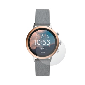 Set 4X Folie Protectie Ecran pentru Smartwatch Fossil Gen 4 Venture HR, Invisible Skinz HD, Siliconica Ultra-Clear cu Acoperire Totala, Adeziva si Flexibila Set 4X Folie Protectie Ecran pentru Smartwatch Fossil Gen 4 Venture HR, Invisible Skinz HD, Siliconica Ultra-Clear cu Acoperire Totala, Adeziva si Flexibila