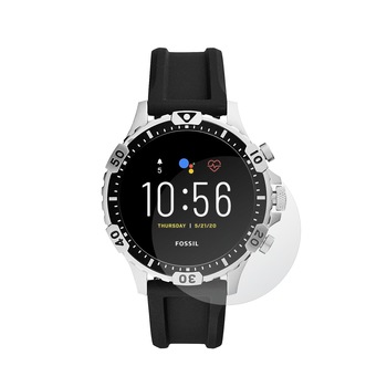 Set 4X Folie Protectie Ecran pentru Smartwatch Fossil Gen 5 Garrett HR, Invisible Skinz HD, Siliconica Ultra-Clear cu Acoperire Totala, Adeziva si Flexibila Set 4X Folie Protectie Ecran pentru Smartwatch Fossil Gen 5 Garrett HR, Invisible Skinz HD, Siliconica Ultra-Clear cu Acoperire Totala, Adeziva si Flexibila