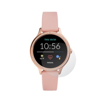 Set 4X Folie Protectie Ecran pentru Smartwatch Fossil Gen 5E Women's 42mm, Invisible Skinz HD, Siliconica Ultra-Clear cu Acoperire Totala, Adeziva si Flexibila Set 4X Folie Protectie Ecran pentru Smartwatch Fossil Gen 5E Women's 42mm, Invisible Skinz HD, Siliconica Ultra-Clear cu Acoperire Totala, Adeziva si Flexibila