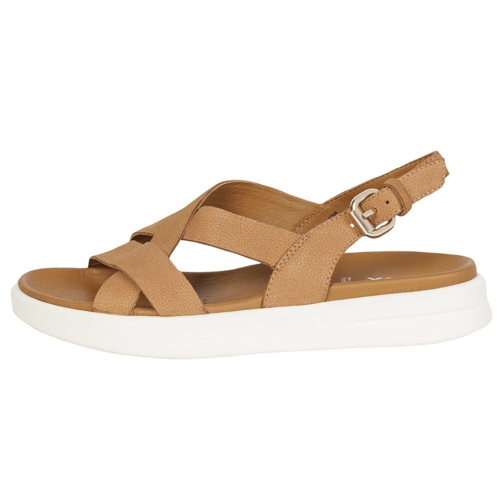 Sandale dama, din piele naturala, Geox, D15PAD-00033-C6001-06, coniac, Coniac, 35