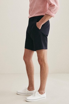 OVS, Bermude chino din amestec de bumbac, Bleumarin inchis OVS, Bermude chino din amestec de bumbac, Bleumarin inchis