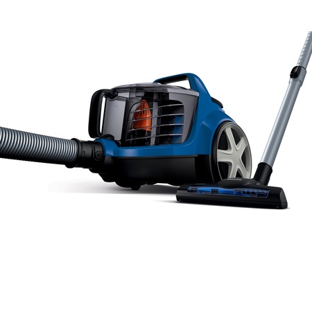 Aspirator fara sac Philips PowerPro Active FC9533/09, 1.7 l, Tub telescopic, 750 W, Albastru