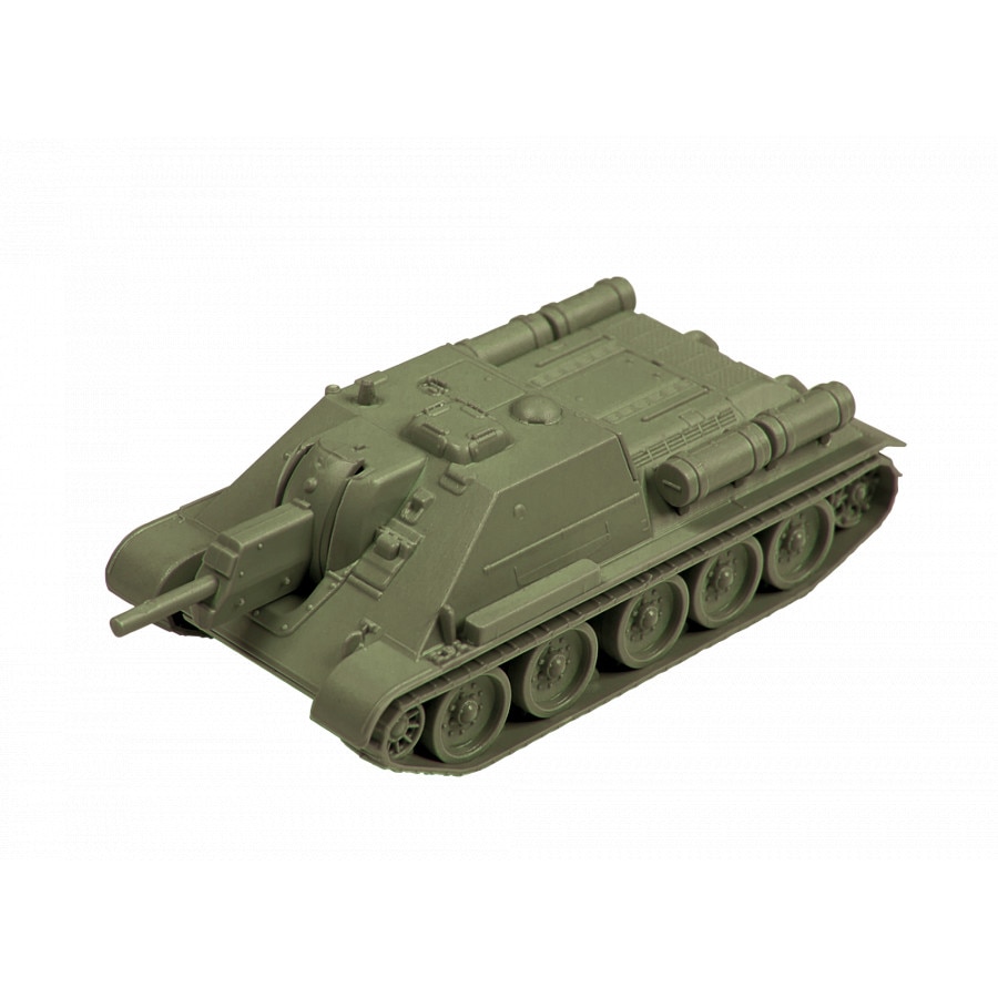 Macheta Militara Zvezda SU-122 Soviet Self Propelled Gun 1:100 ZVEZ 6281