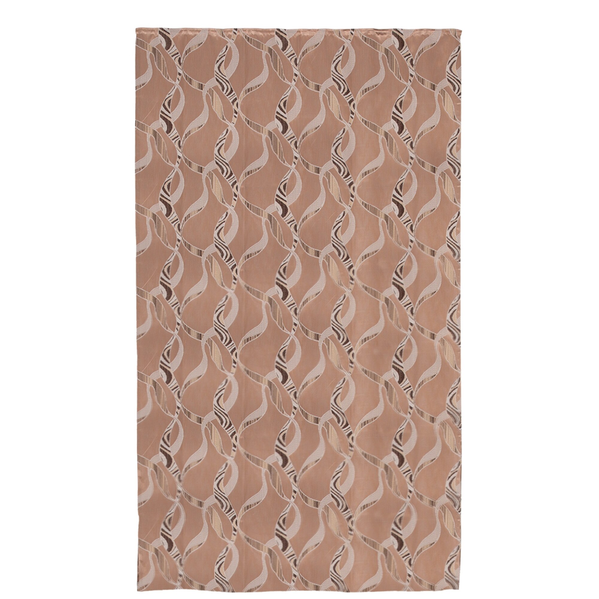 Draperie 140x245 cm, model 10859/01, prindere cu rejansa, multicolor