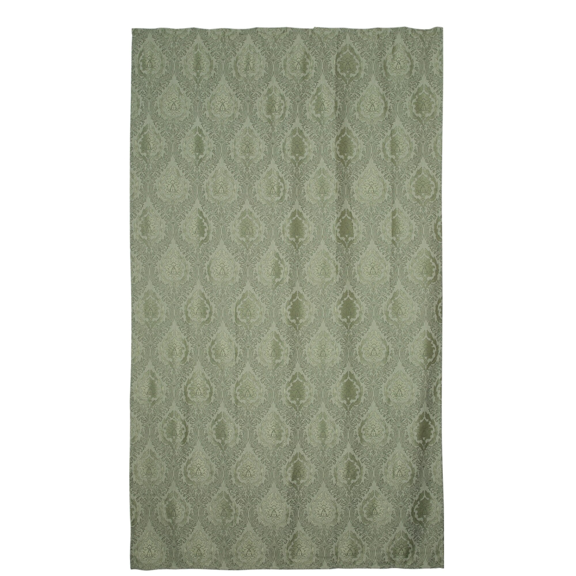 Draperie 140x245 cm, model 60028/16, prindere cu rejansa, verde