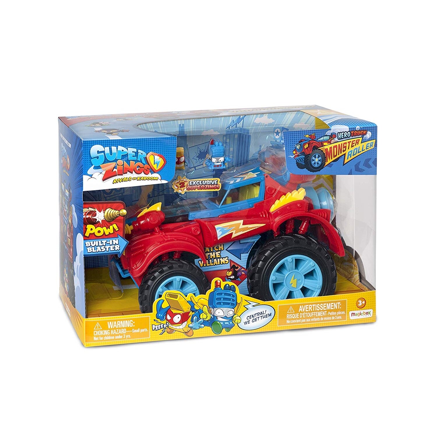 Set SuperZings Hero Truck Monster Roller, multicolor
