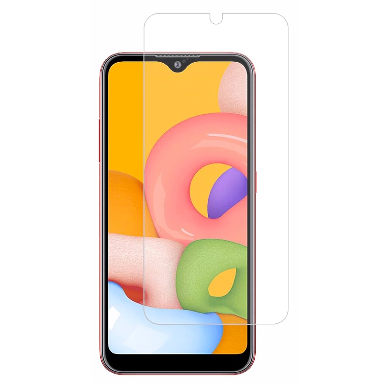 Folie protectie sticla securizatta pentru Samsung Galaxy A01, Transparenta