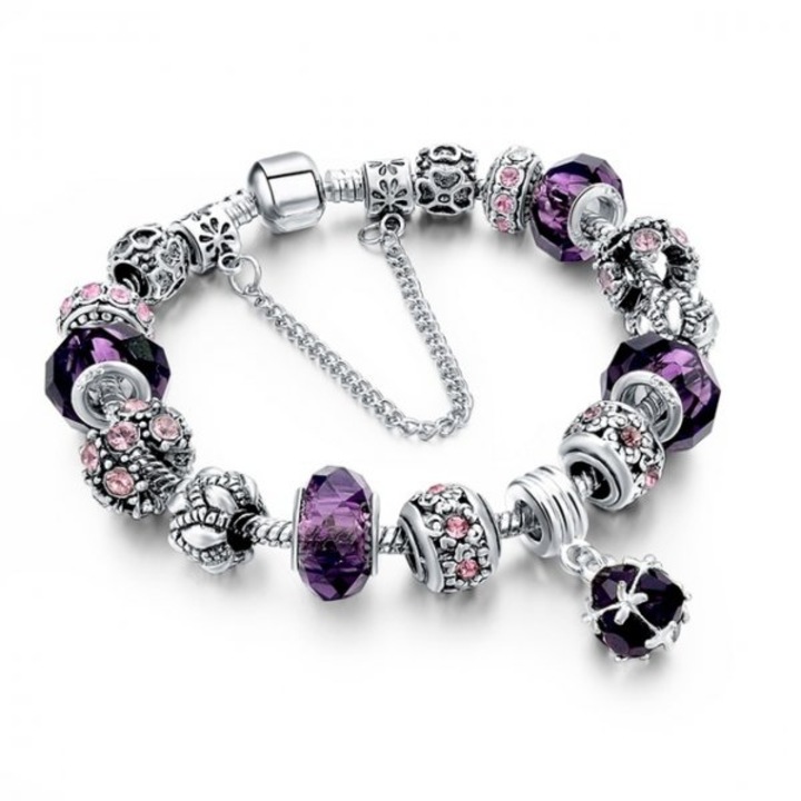 Дамска гривна Pandora Amethyst Special