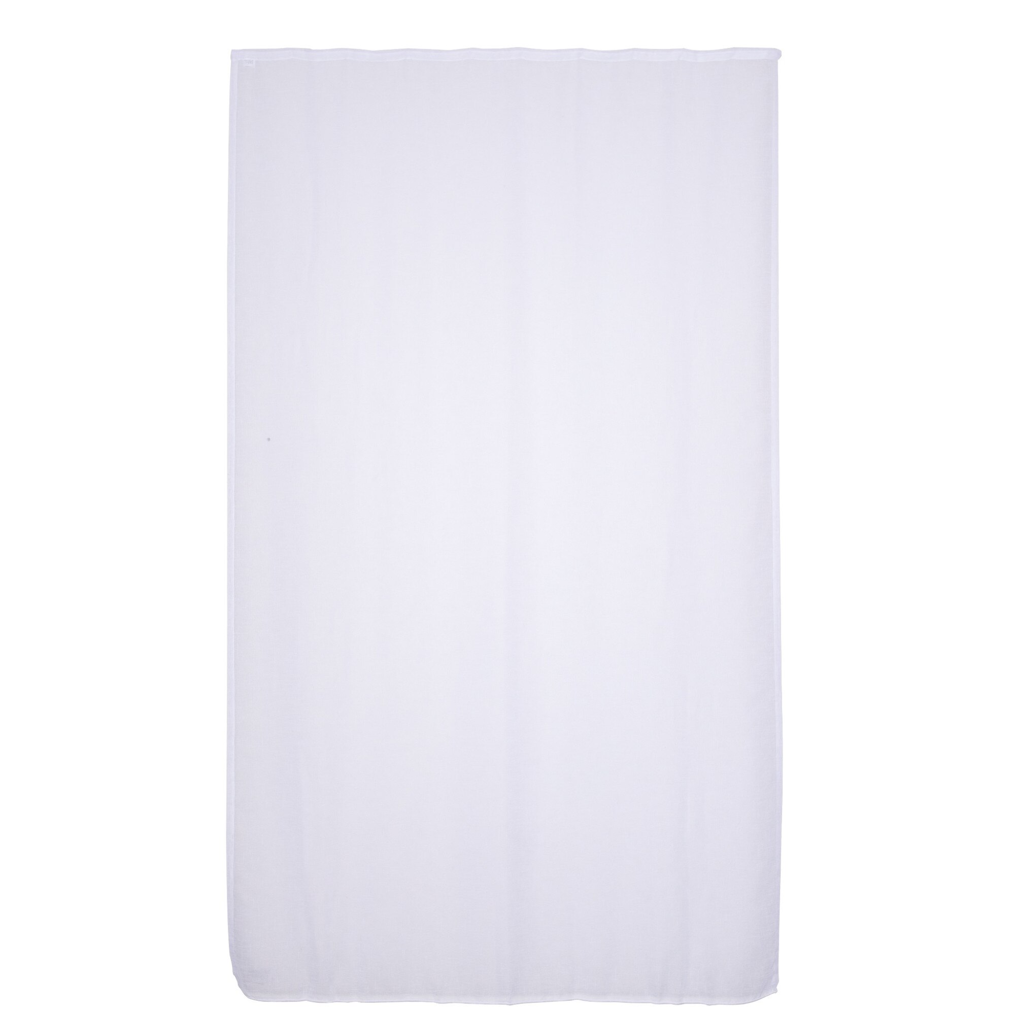 Perdea 140x245 cm, model 5133/100, prindere cu rejansa, alb