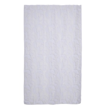 Perdea 140x245 cm, model 170085/01, prindere cu rejansa, alb Perdea 140x245 cm, model 170085/01, prindere cu rejansa, alb