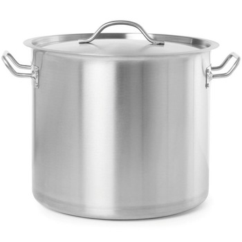 Oala inalta cu capac profesionala REVOLUTION Hendi 21 L diametru 300 mm inaltime 300 mm Oala inalta cu capac profesionala REVOLUTION Hendi 21 L diametru 300 mm inaltime 300 mm