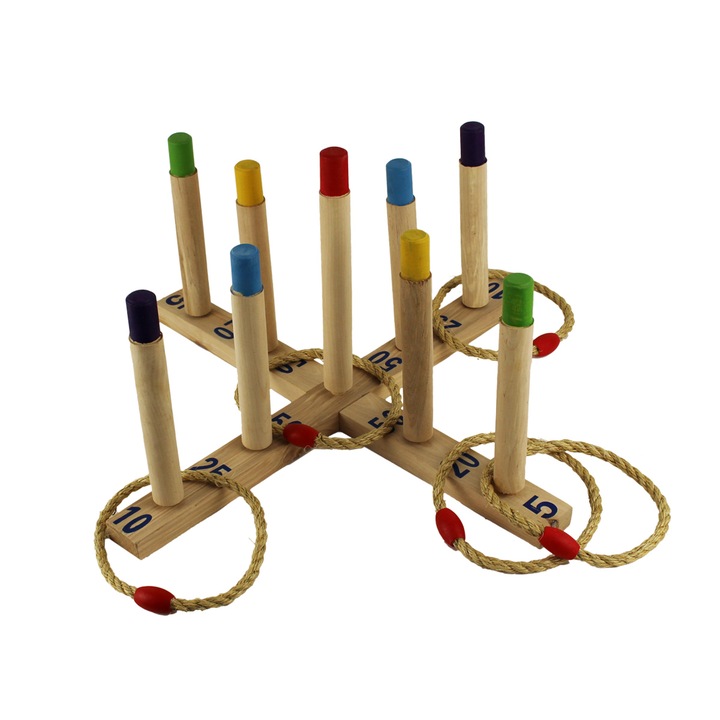 Joc arcade cu inele, 48x48cm, Master