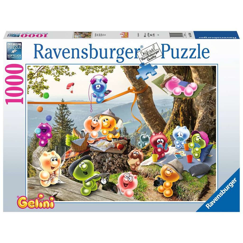 Puzzle clasic, Picnic, Ravensburger, 1000 de piese