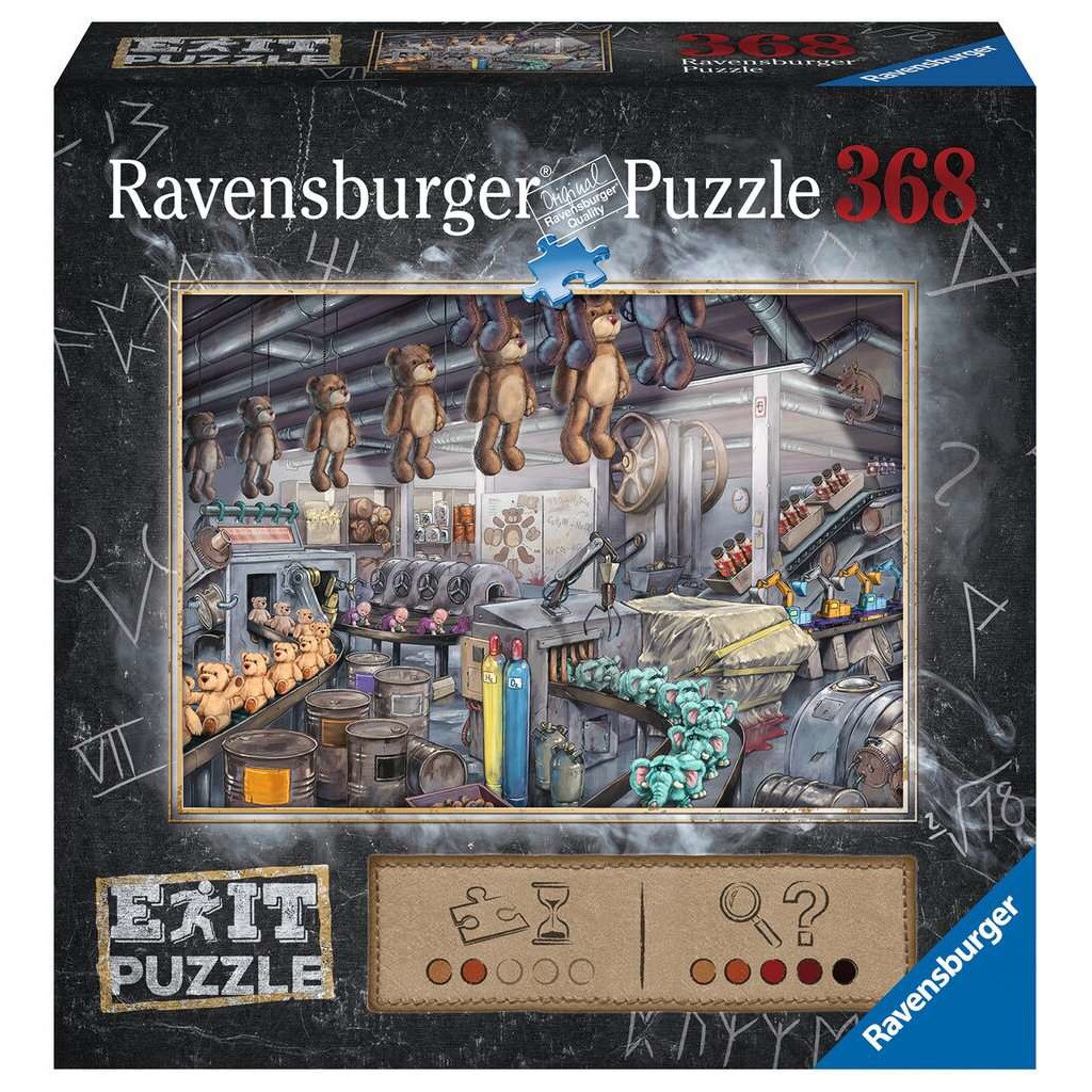 Puzzle clasic, In the Toy Factory, Ravensburger, 759 de piese