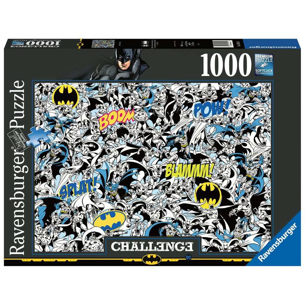 Puzzle clasic, Batman, Ravensburger, 1000 de piese