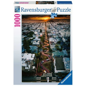 Puzzle clasic, San Francisco, Ravensburger, 1000 de piese Puzzle clasic, San Francisco, Ravensburger, 1000 de piese