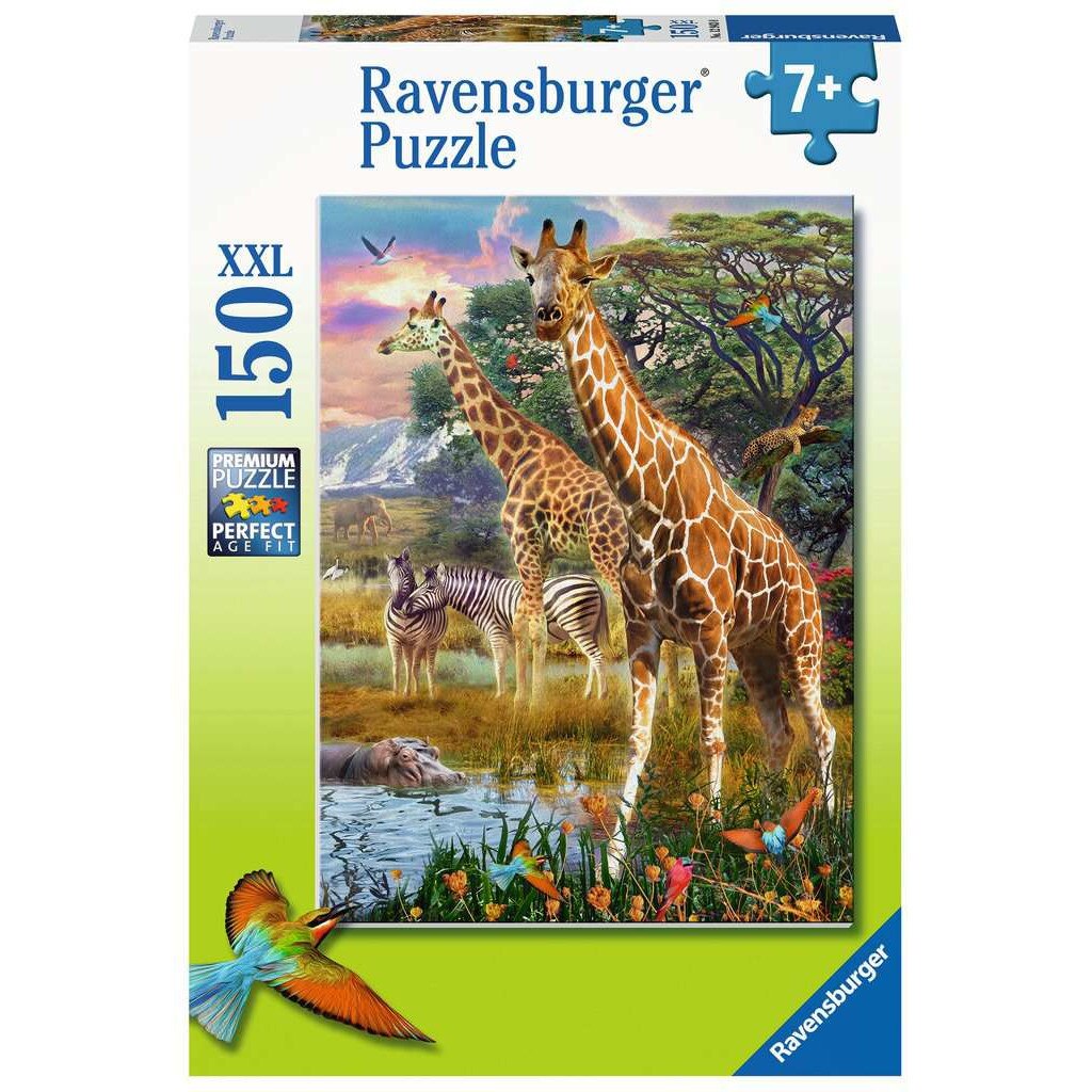 Puzzle clasic, Savanna, Ravensburger, 150 de piese