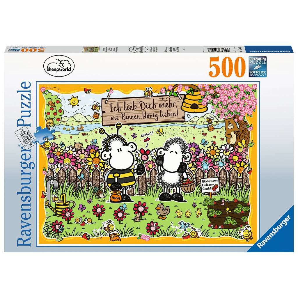 Puzzle clasic, Bee-Love, Ravensburger, 500 de piese