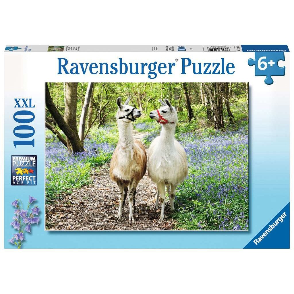 Puzzle clasic, Fluffy friendship, Ravensburger, 100 de piese