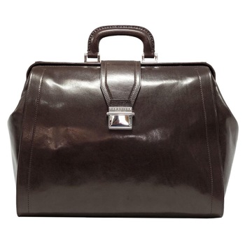 Geanta THE BRIDGE tip ,,doctor,, din piele naturala, 06341101 Geanta THE BRIDGE tip ,,doctor,, din piele naturala, 06341101