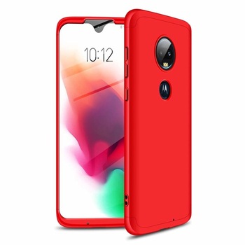Husa Pentru MOTOROLA Moto G7/G7 Plus - GKK 360 Full Cover, Rosu Husa Pentru MOTOROLA Moto G7/G7 Plus - GKK 360 Full Cover, Rosu