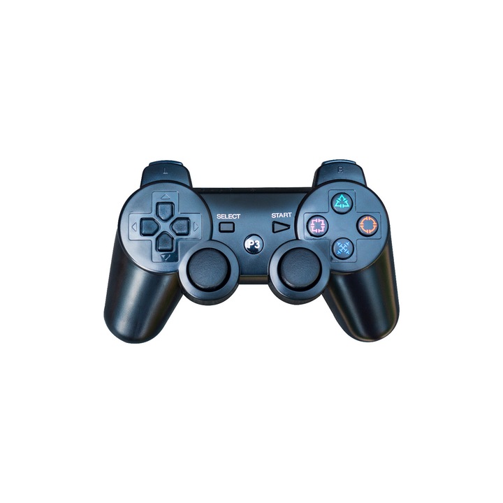 Контролер Геймпад Джойстик Безжичен джойстик за Playstation 3, Techstars Trading Company, черен