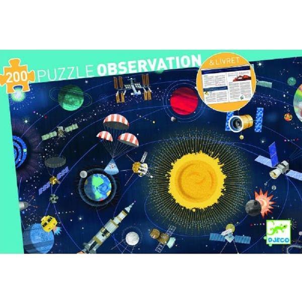 Puzzle 200 piese - Observation - Cosmos, Carton