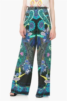 Pantaloni Desigual 73p2we5, Multicolor, 24 Pantaloni Desigual 73p2we5, Multicolor, 24