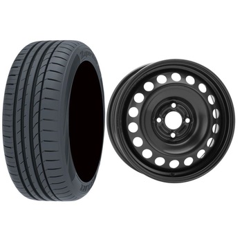 Roata completa Dacia Logan, Sandero, MCV janta otel ALCAR 8932B 4x100, 15 inch + anvelopa vara Westlake Z107 185/65R15 88H Roata completa Dacia Logan, Sandero, MCV janta otel ALCAR 8932B 4x100, 15 inch + anvelopa vara Westlake Z107 185/65R15 88H