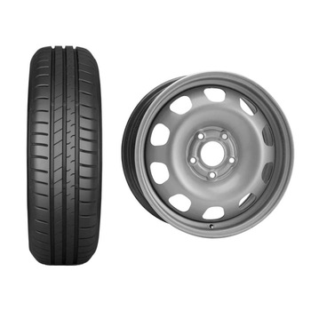 Roata completa Dacia Duster janta otel ALCAR 8873 5x114.3, 16 inch + anvelopa vara Falken SN110 215/65R16 98H Roata completa Dacia Duster janta otel ALCAR 8873 5x114.3, 16 inch + anvelopa vara Falken SN110 215/65R16 98H