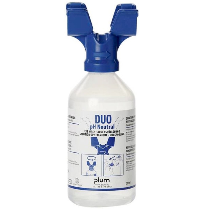 Solutie sterila pentru spalarea ochilor cu pH Neutral DUO - ADR (500ml)