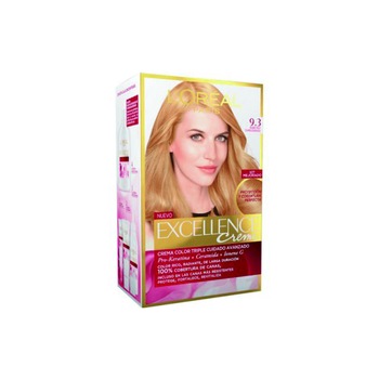 Vopsea de par Excellence, Blond auriu deschis, 93 Vopsea de par Excellence, Blond auriu deschis, 93