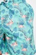 Trendyol, Pantaloni scurti de baie cu model flamingo, verde persan, roz, albastru inchis, S