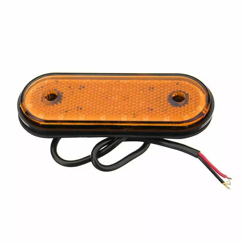 Lampa laterala galbena neon tip angel eyes 12v-24v