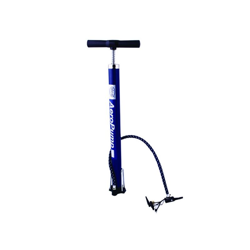 Pompa aer manuala Alca, 5.6 Bar, cu cilindru din otel de 46x4 cm