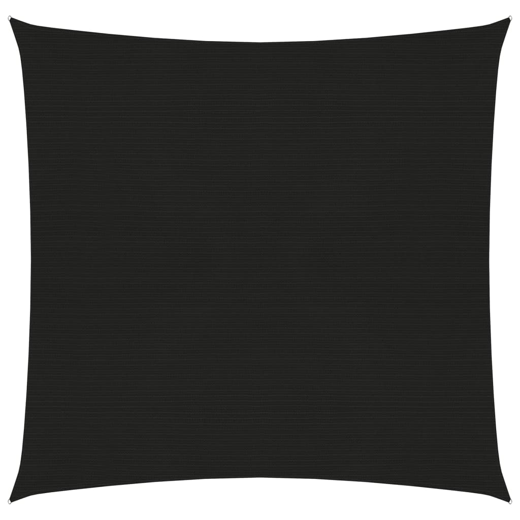 Panza parasolar pentru balcon/terasa cu protectie UV, vidaXL, 450 x 450 cm, Negru