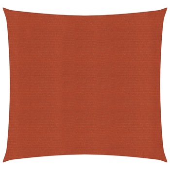 Panza parasolar pentru balcon/terasa cu protectie UV, vidaXL, Tesatura, 600 x 600 cm, Caramiziu Panza parasolar pentru balcon/terasa cu protectie UV, vidaXL, Tesatura, 600 x 600 cm, Caramiziu
