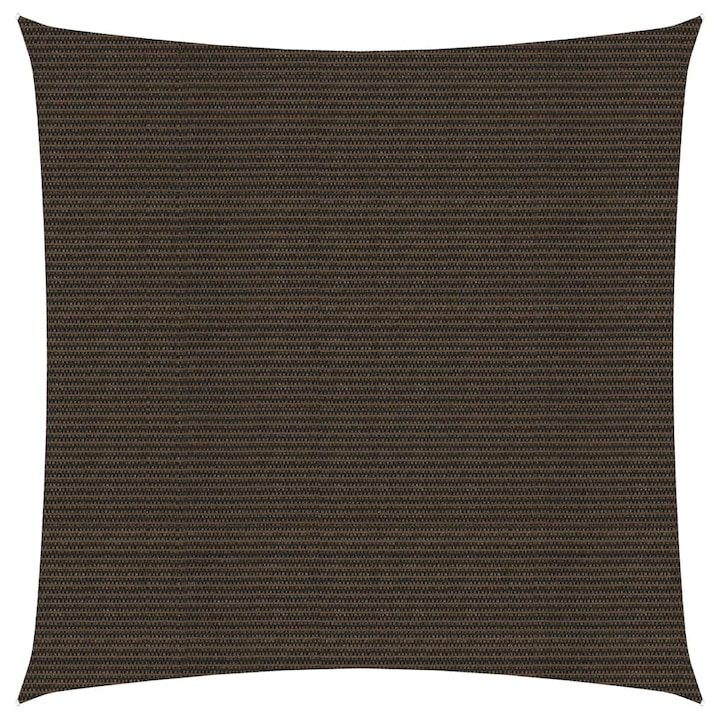 Panza parasolar pentru balcon/terasa cu protectie UV, vidaXL, Tesatura, 250 x 250 cm, Maro