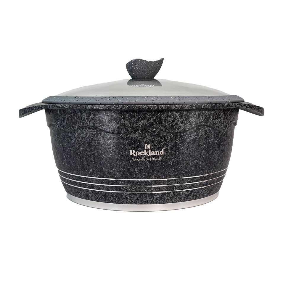 Cratita din Granit cu capac 32 cm , Rockland DT32-GR