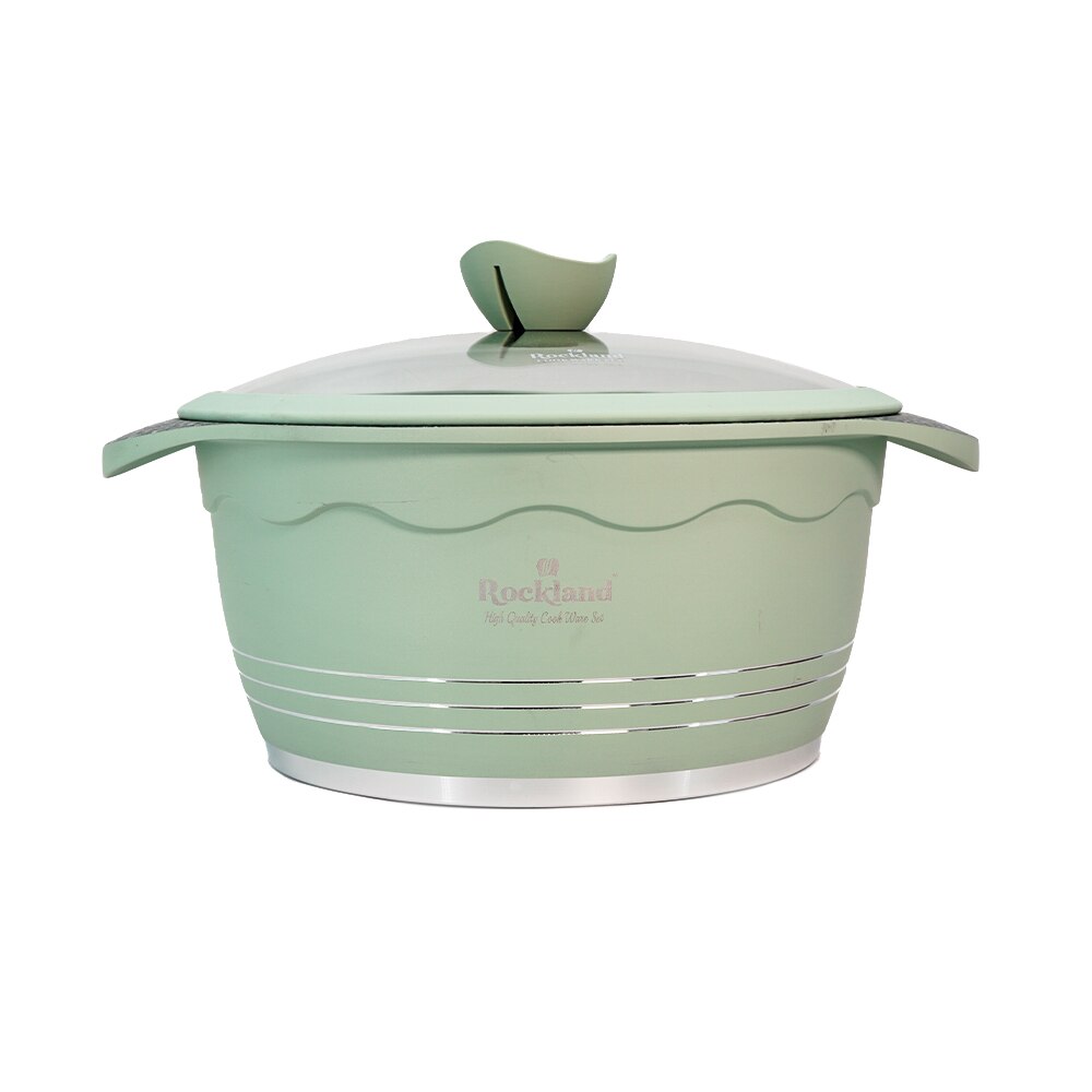 Oala din Granit cu capac 28 cm , Rockland DT28-GRR