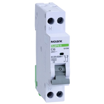 Siguranta automata 1P+N, 10A, curba C, cap. de rupere 4,5kA Siguranta automata 1P+N, 10A, curba C, cap. de rupere 4,5kA