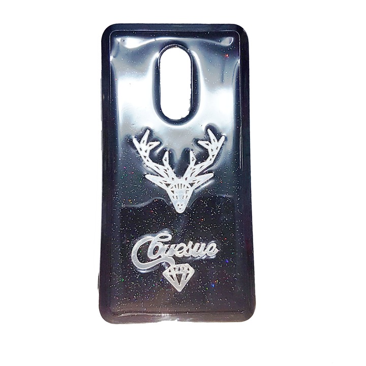 Заден капак 3D Case Deer за Xiaomi Redmi Note 4 4X черен