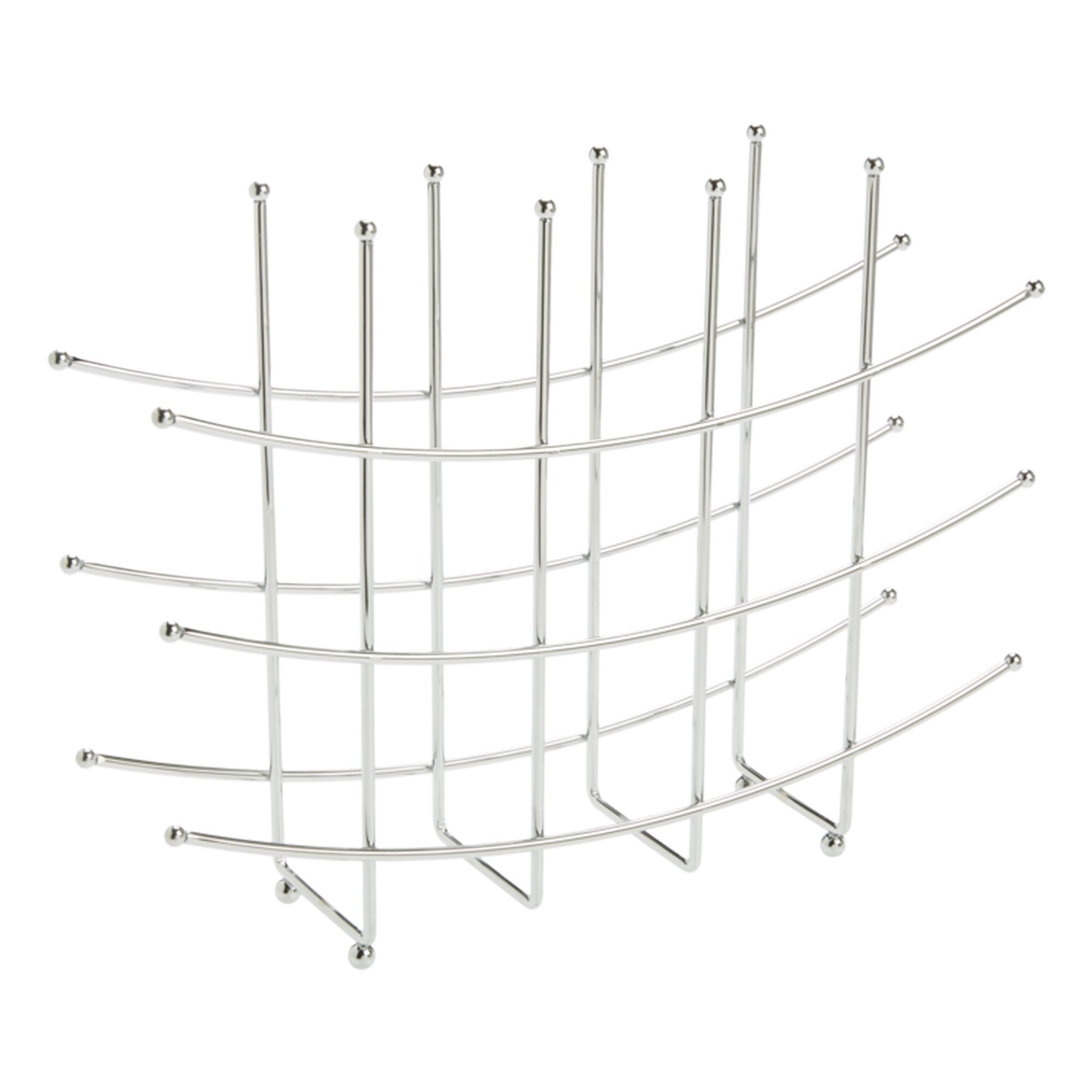 Suport pentru 15 sticle de vin, finisaj cromat - RTA