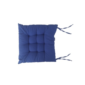 Perna scaun 40 x 40 cm, Nichita Impex, albastru Perna scaun 40 x 40 cm, Nichita Impex, albastru